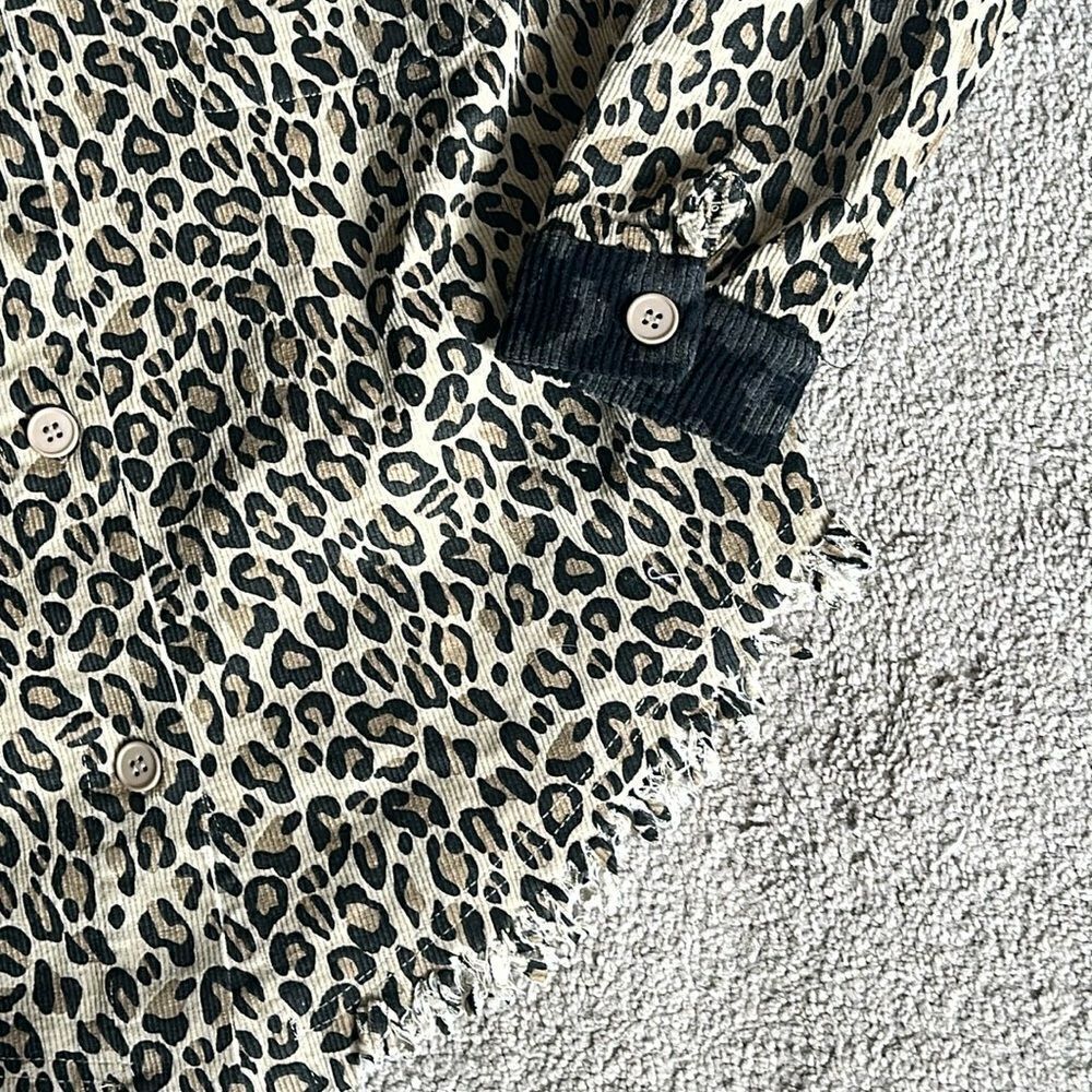 Mazik Leopard Shacket Jacket! - Picture 5 of 7